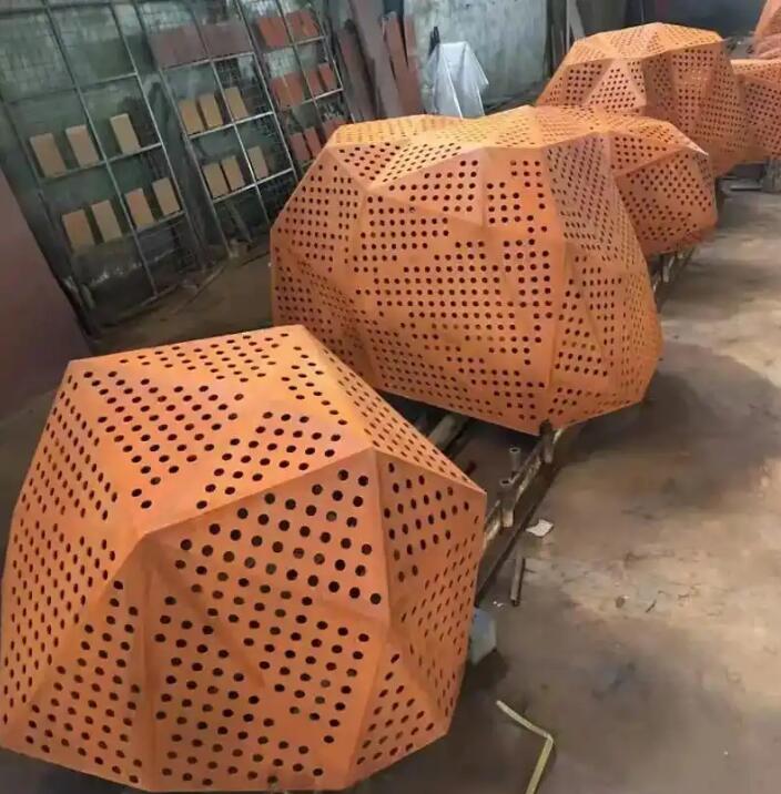 岳阳楼耐候钢造型